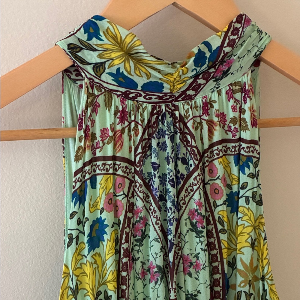 Sleeveless High Neck Anthropologie Dress